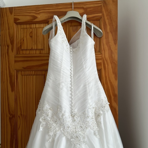 Embroidered Wedding Gown - Picture 9 of 17